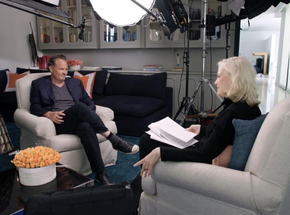 Diane Sawyer, Matthew Perry