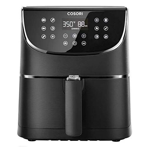 COSORI Air Fryer Max XL(100 Recipes) 5.8 QT Electric Hot Oven Oilless Cooker LED Touch Digital Screen with 11 Presets, Preheat& Shake Reminder, Nonstick Basket, 5.8QT