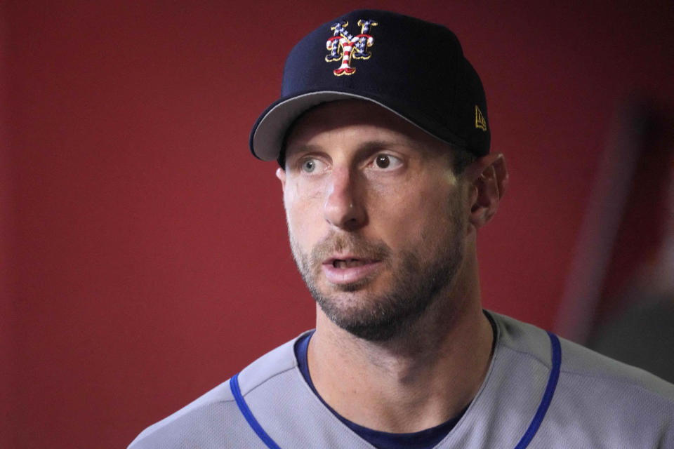 Max Scherzer spoke candidly on his conversation with Mets general manager Billy Eppler. (Joe Camporeale/Reuters)