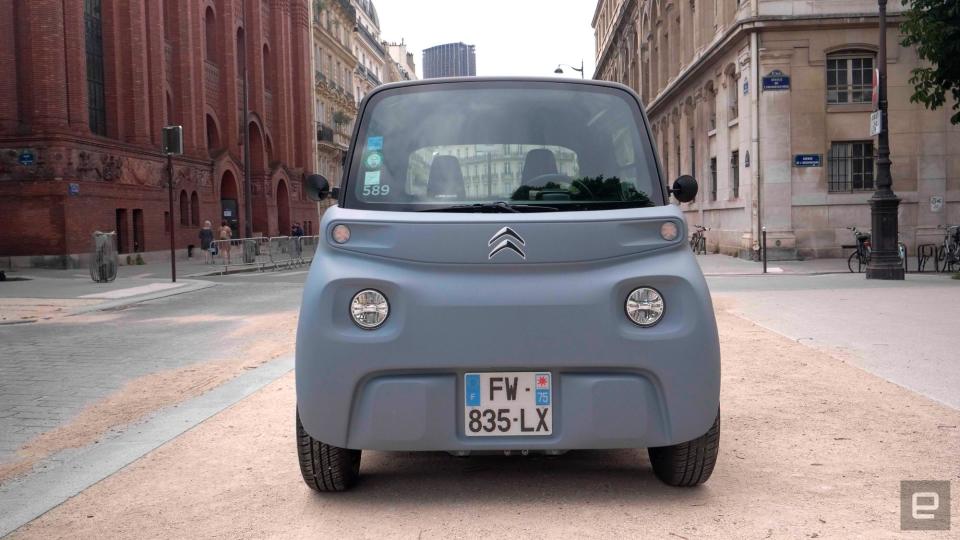 Driving Citroen's pint-sized Ami EV is as fun as it looks