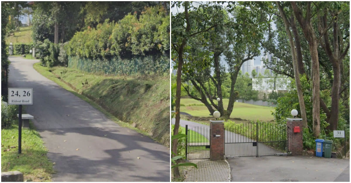 The front drive of 26 Ridout Road. (SCREENSHOT: Google Maps)