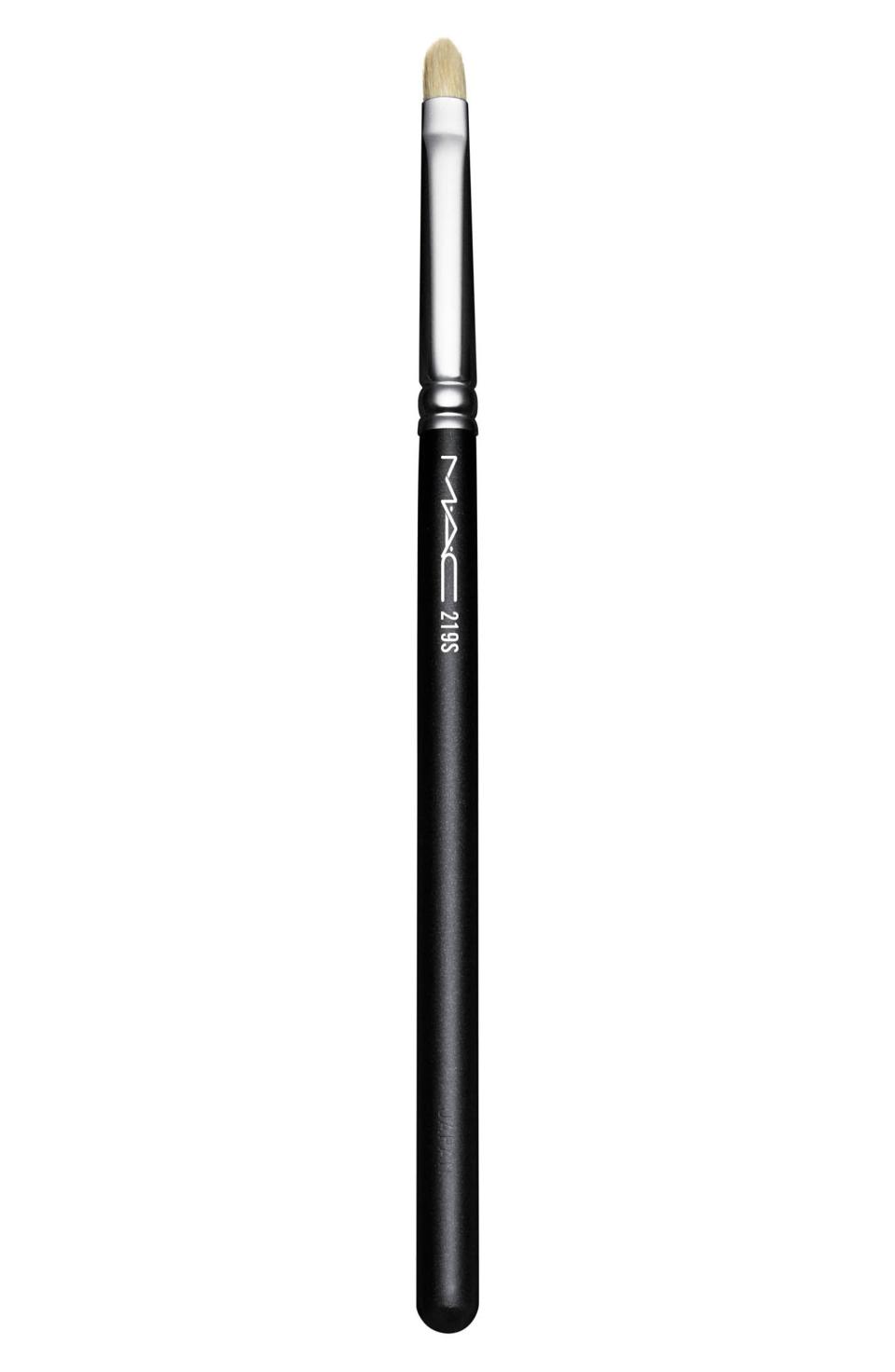 <p>MAC 219S Synthetic Pencil Brush</p><p>nordstrom.com</p><p>$29.00</p><p><a href="https://go.redirectingat.com?id=74968X1596630&url=https%3A%2F%2Fwww.nordstrom.com%2Fs%2Fmac-219s-synthetic-pencil-brush%2F4856384&sref=https%3A%2F%2Fwww.cosmopolitan.com%2Fstyle-beauty%2Fbeauty%2Fa40310%2Fmakeup-brushes-how-to%2F" rel="nofollow noopener" target="_blank" data-ylk="slk:Shop Now;elm:context_link;itc:0;sec:content-canvas" class="link ">Shop Now</a></p><span class="copyright">nordstrom.com</span>