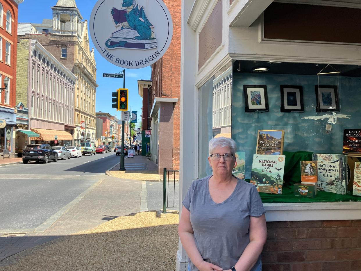 Sandra Cararo, owner of Staunton's The Book Dragon Shop, first came up with the idea of Queen City Word Fest, a book festival and literary event downtown set for Oct. 19.