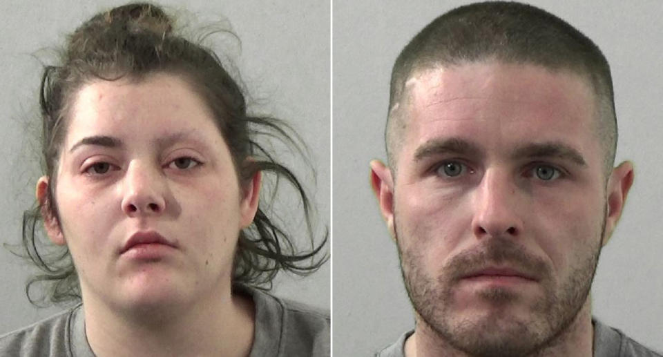 Chelsea Wilson-Ford and Jamie Barker were also involved in the horrific attack. (Northumbria Police)