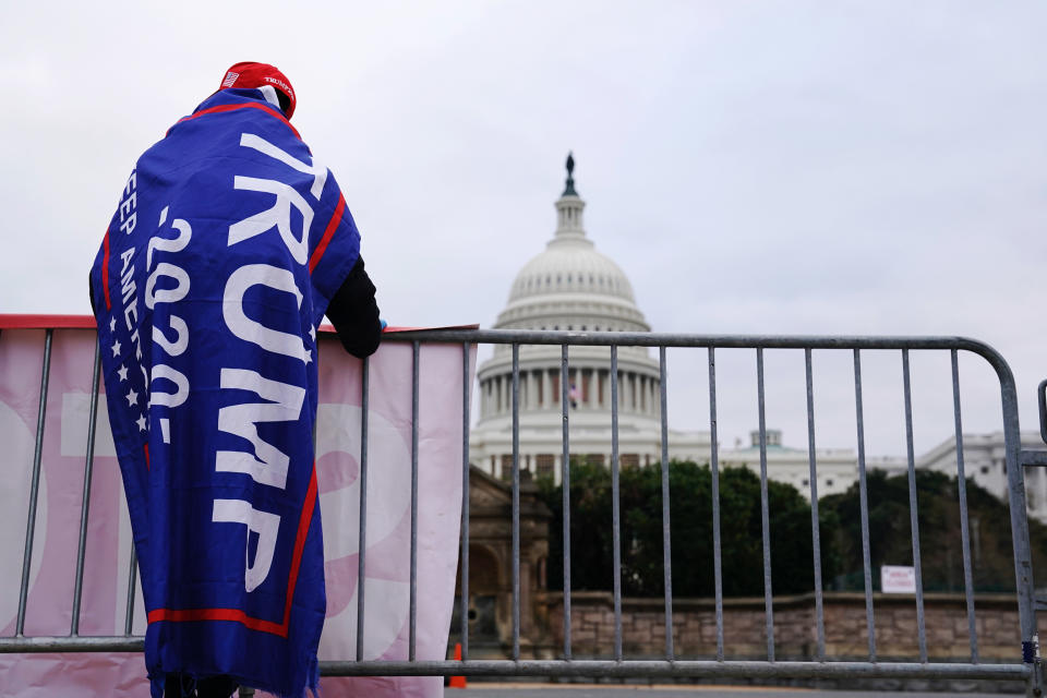 Image: Trump rally in D.C. (Alex Edelman / AFP - Getty Images file)