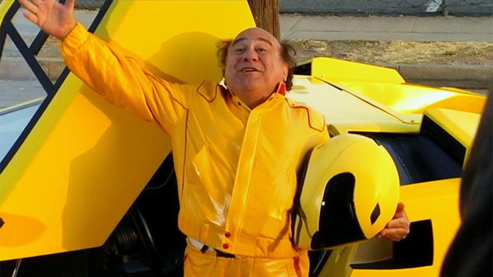 Frank with a Lamborghini in It's Always Sunny In Philadelphia