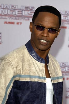 Jamie Foxx at the LA premiere of Columbia's Charlie's Angels: Full Throttle