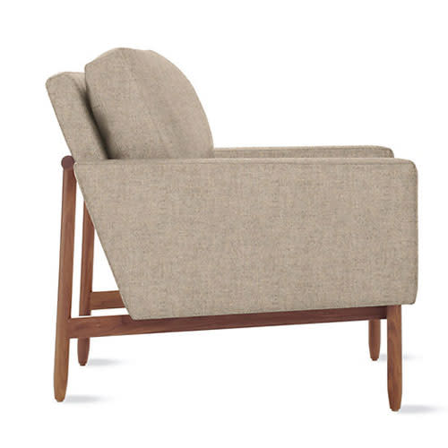 Raleigh Armchair from the Side