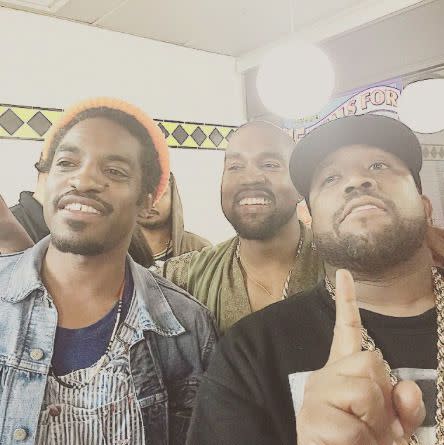 Kanye West, Andre 3000, and Big Boi