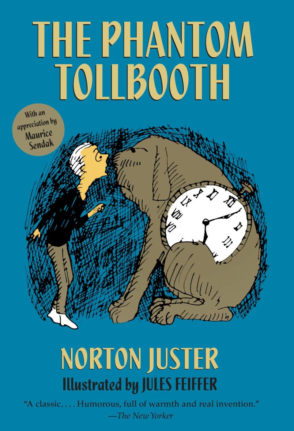 The cover of "The Phantom Tollbooth" by Norton Juster.