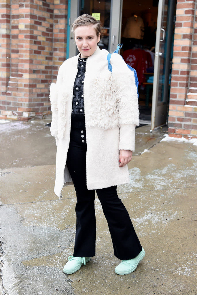 Lena Dunham in Park City (Photo: Jason Merritt/Getty Images)