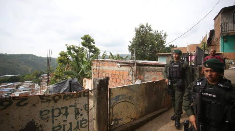 En esta zona de Cali hubo hace poco una masacre de cinco personas.

Foto: Juan Pablo Rueda