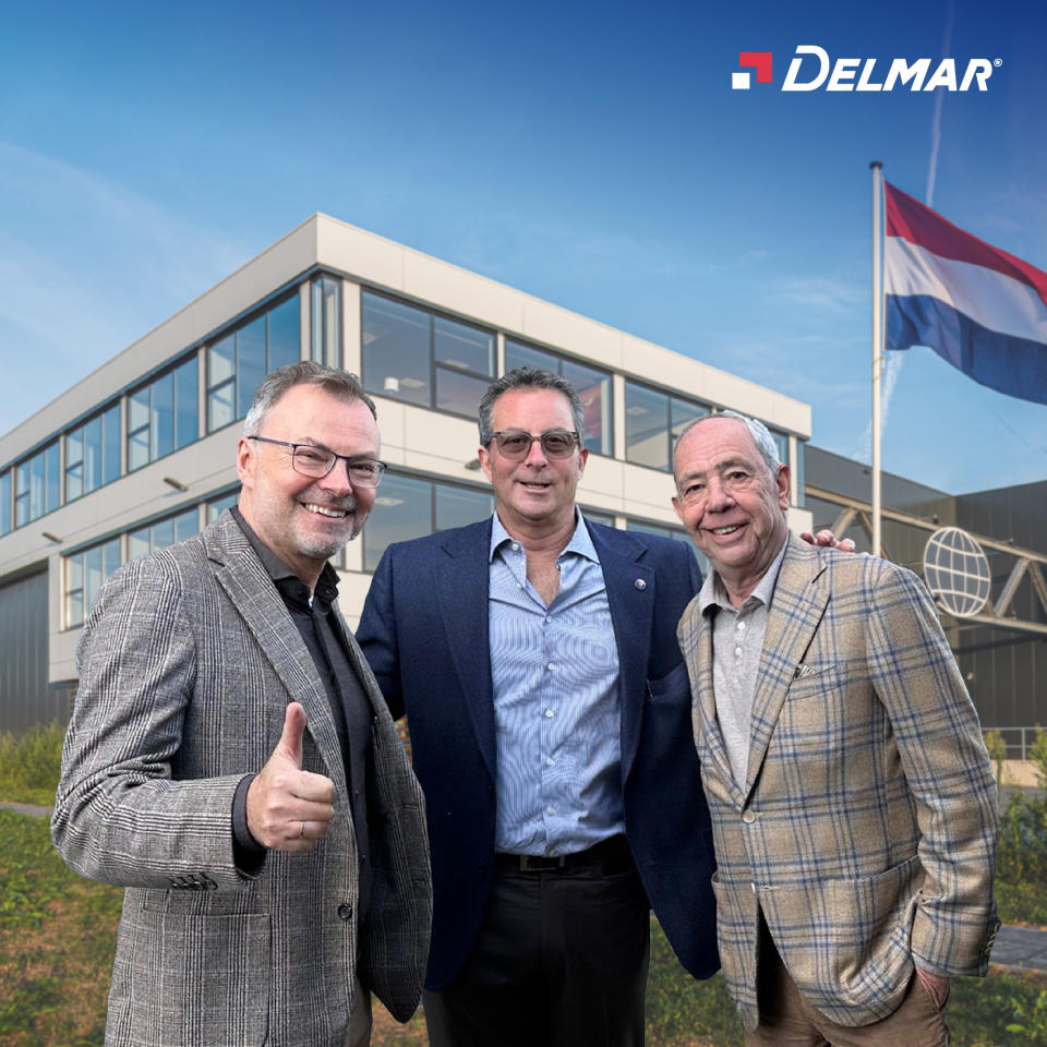 Van links naar rechts: Jörg Töpfer, Managing Director van Intervracht Nederland BV, Robert Cutler, President en CEO van Delmar Group, en Mike Fagen, Chief Operating Officer