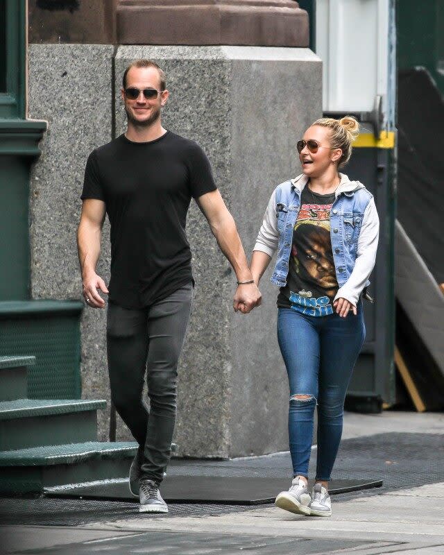 The two were recently spotted holding hands in New York City.