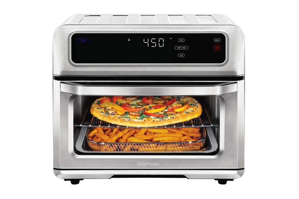 1) Dual-Function Air Fryer + Toaster Oven