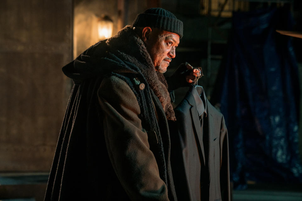 Laurence Fishburne as Bowery King in John Wick: Chapter 4. (Murray Close/Lionsgate)