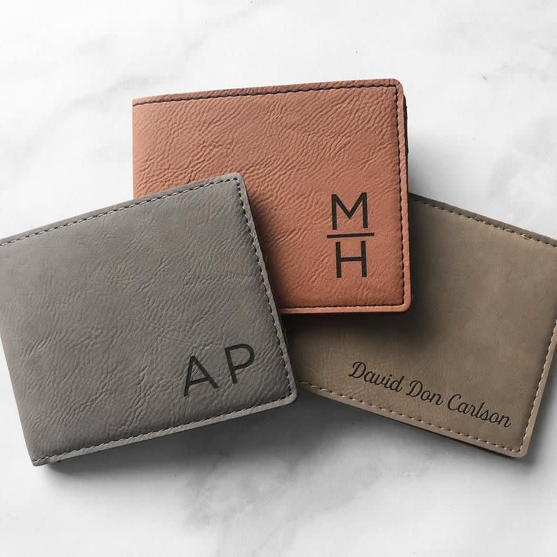 Monogrammed Wallet