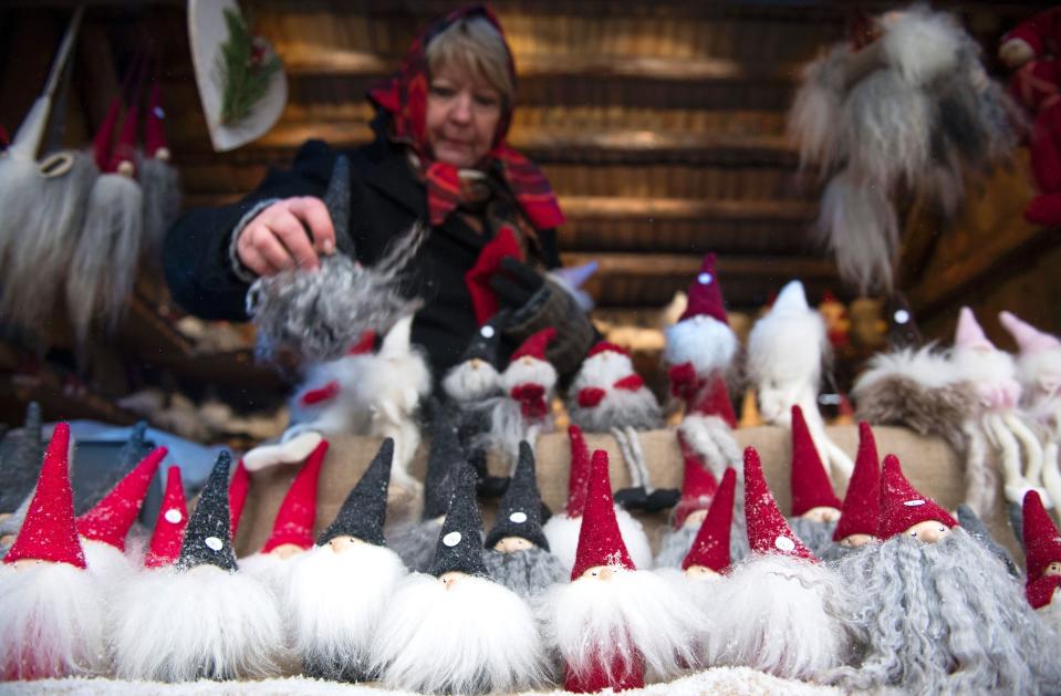 Christmas Market at Skansen, Stockholm, Sweden