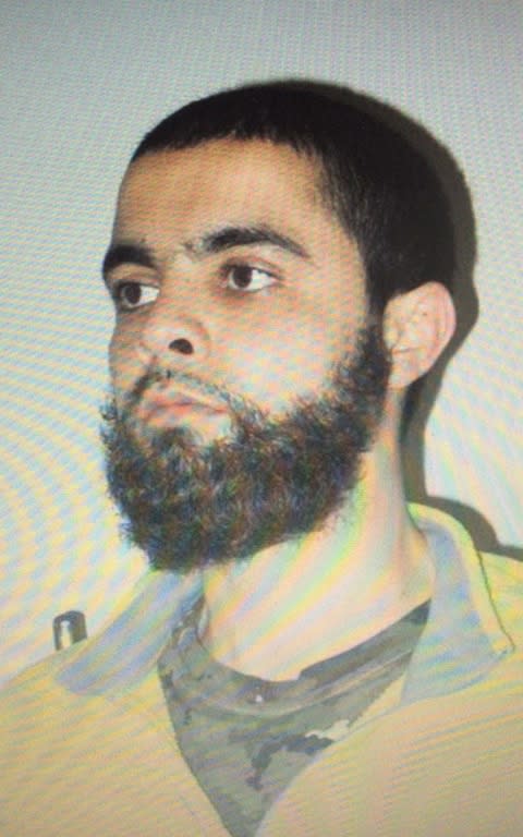 Radouane Lakdim, who authorities have named as the 26-year-old attacker responsible for the death of at least three people in southwest France - Credit: AFP