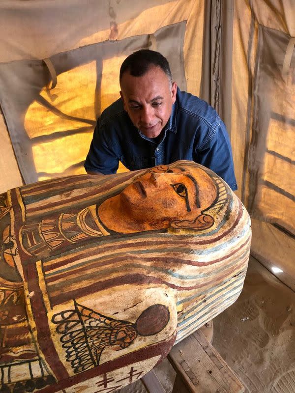 2500-year-old coffins discovered in Egypt