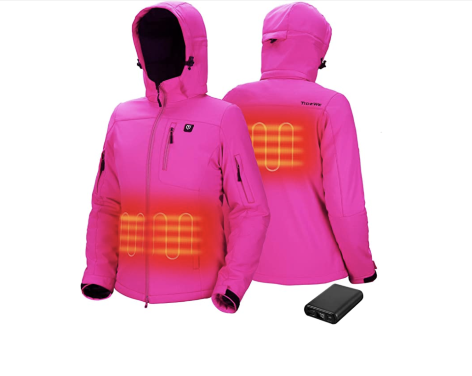 3) TIDEWE Heated Jacket for Women