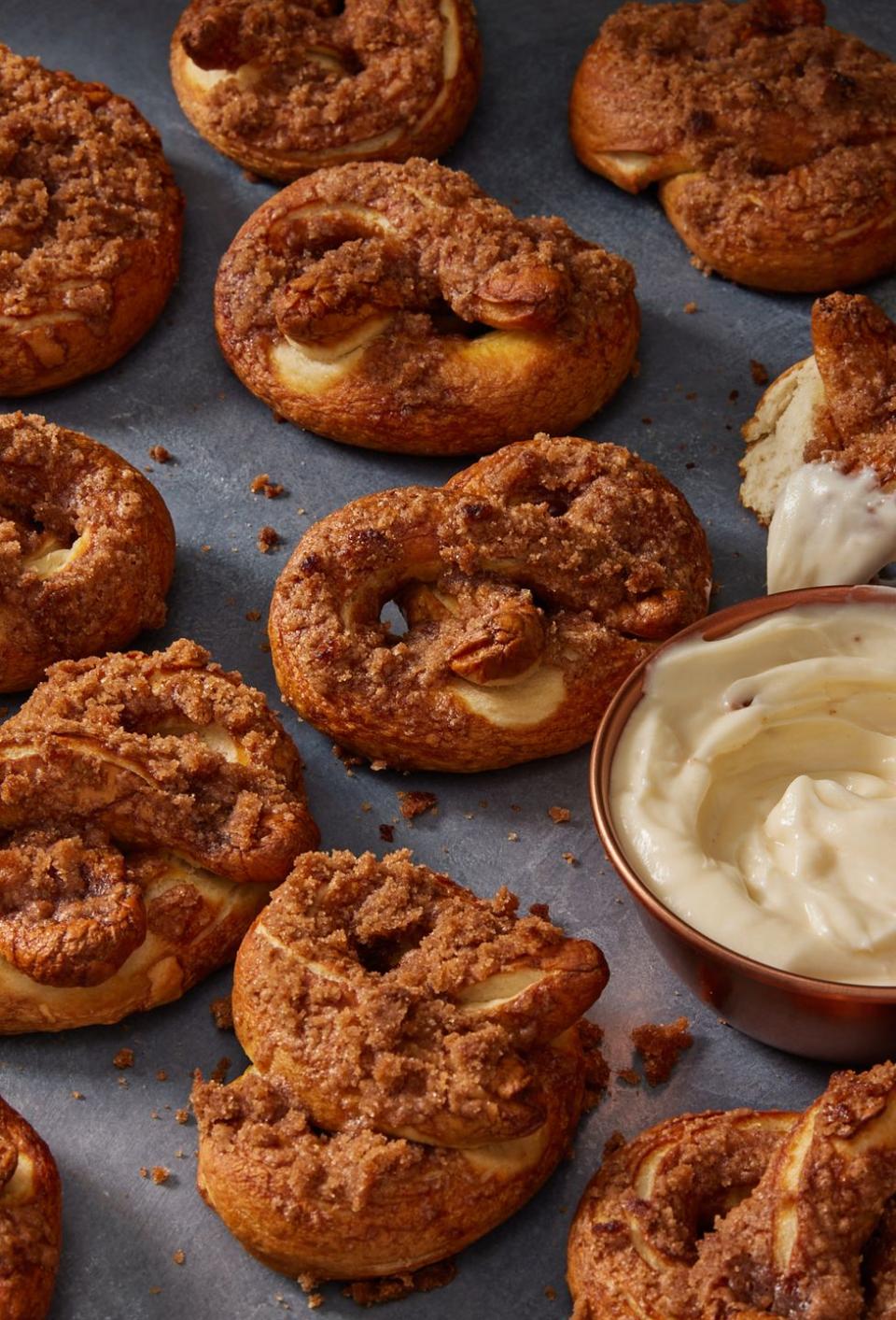 Cinnamon Crunch Soft Pretzels