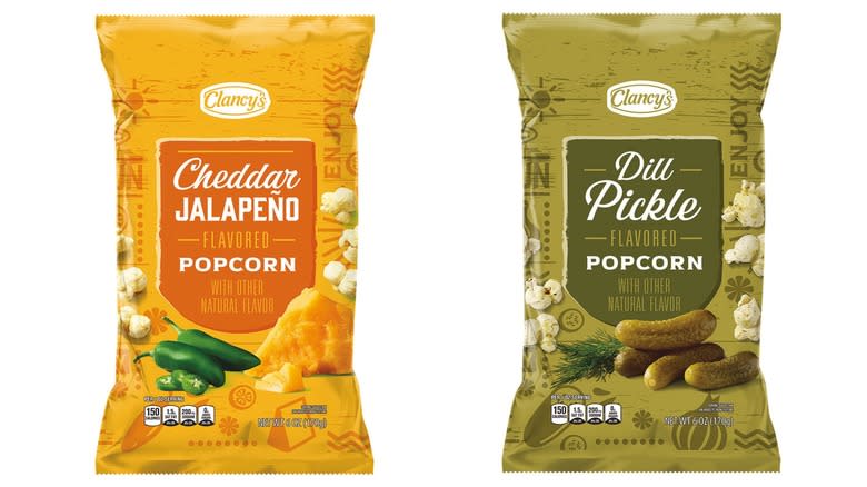 Clancy's Dill Pickle or Cheddar Jalapeño Popcorn