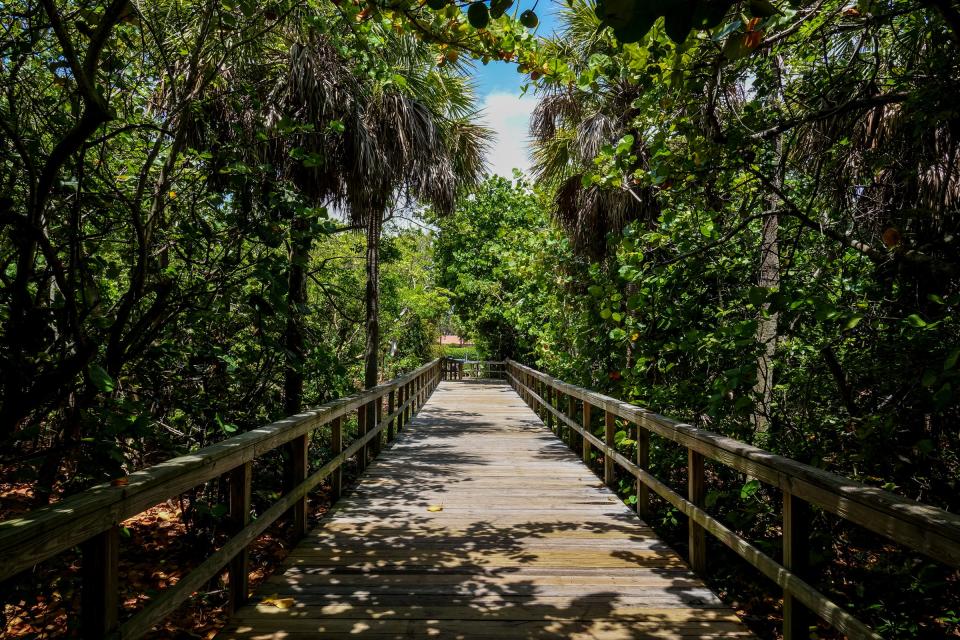 In addition to a beautiful, guarded beach with a jetty to fish from, South Inlet Park in Boca Raton has picnic areas, a playground and more.