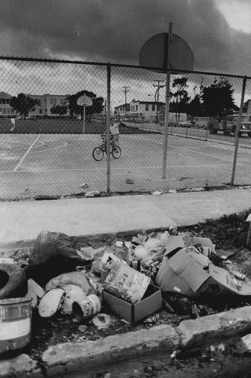 A playground on at 32nd Street and Second Avenue in Wynwood. Miami Herald File