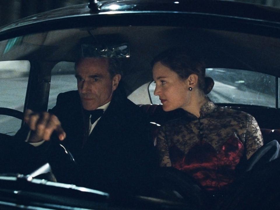 Krieps alongside Daniel Day-Lewis in ‘Phantom Thread’ (Shutterstock)