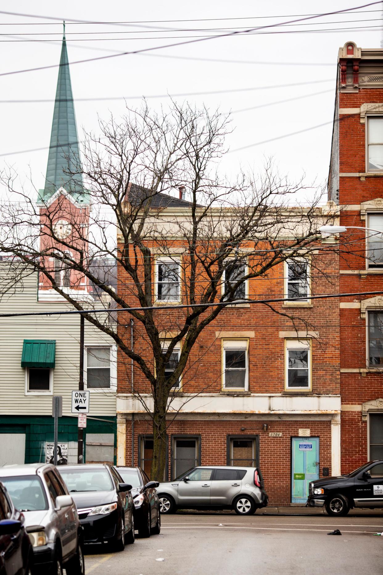 A small building at 1704 Elm Street in Over-the-Rhine was renovated with $224,000 in tax abatement help.