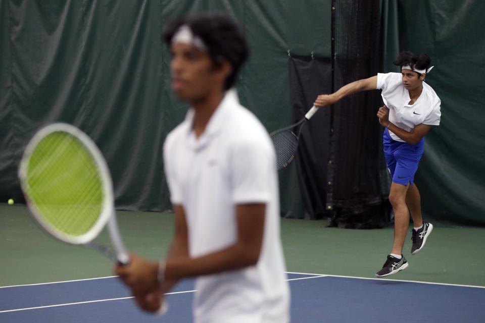 Liberty's Hummza Ali teamed with Jay Ramakkagari to earn a berth to the Division I state tournament.