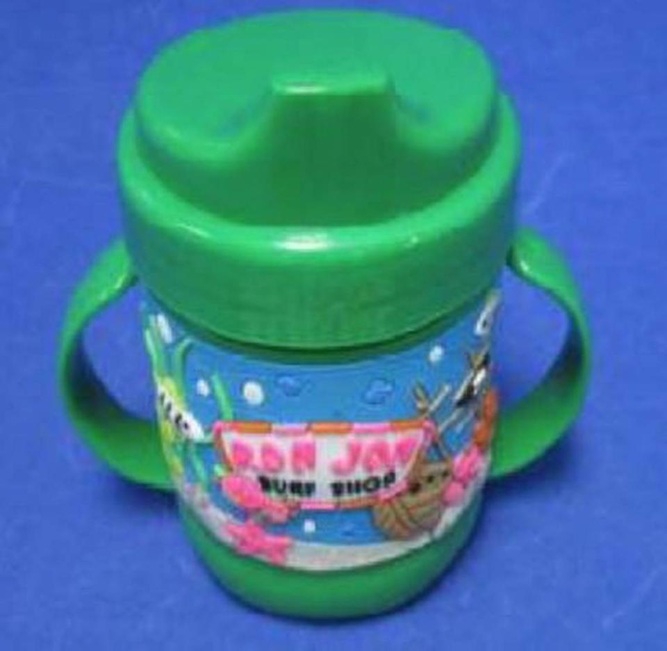 The recalled Ron Jon Surf Shop sippy cup