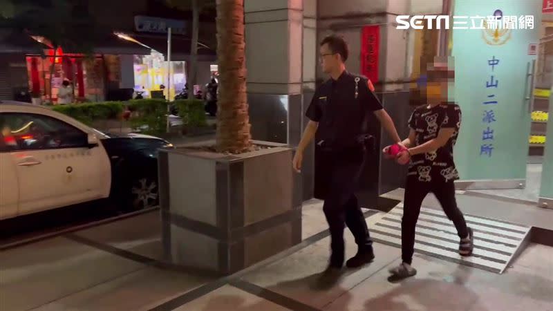 警方訊後將陳男依毒品罪嫌移送法辦。（圖／翻攝畫面）