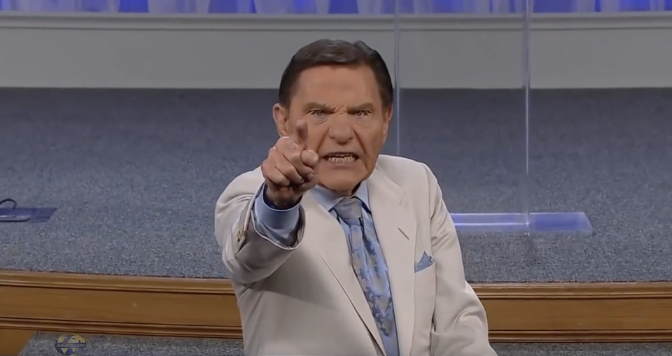 Pastor Kenneth Copeland prayed to 'blow the wind of God' at coronavirus during the televangelist's sermon