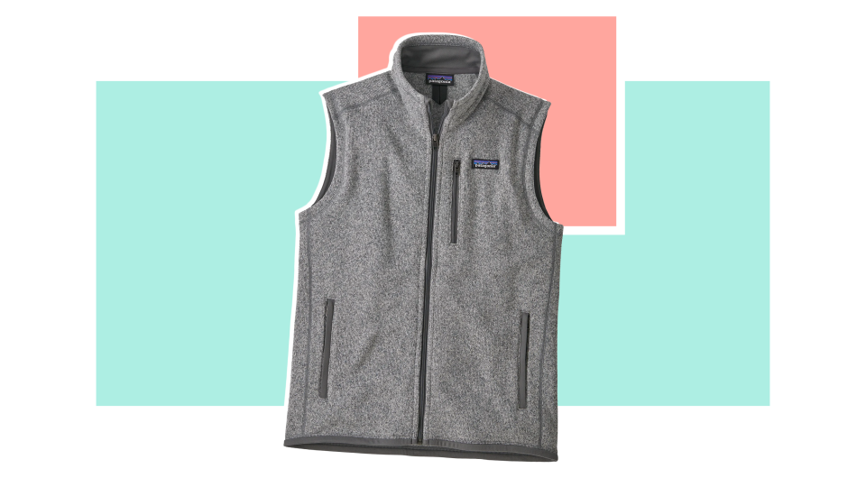 A go-to for many a tech-bro, the Better Sweater fleece vest is a favorite for good reason.