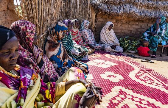 Displaced women in Zamzam camp say nothing has changed since the revolution in Sudan (Bel Trew)