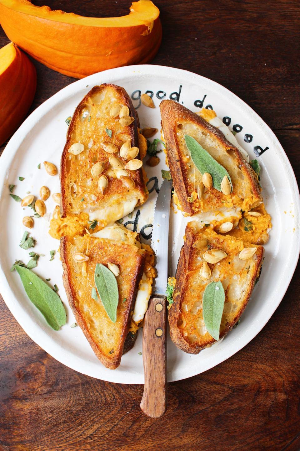 Pumpkin is also great in houmous... and grilled cheese sandwiches (Oddbox)