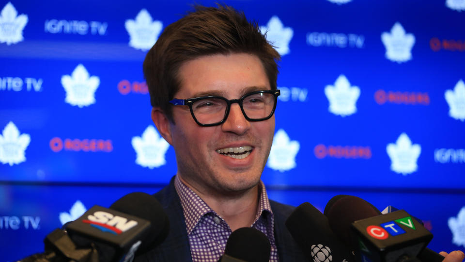 Toronto Maple Leafs general manager Kyle Dubas set a franchise record on Wednesday. (Rene Johnston/Toronto Star)       