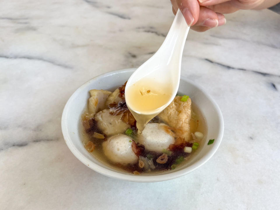 Malaysian Hup Kee Fishball Noodle - Fishball Soup