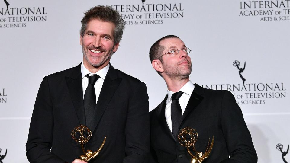 David Benioff and DB Weiss got brutal feedback on the original Game of Thrones pilot episode. (Getty)
