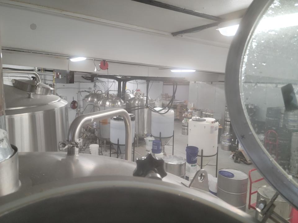 The extra space at Black Pond Brews allows more opportunities for brewing.