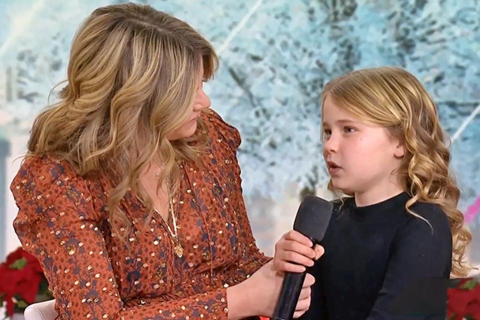 Jenna Bush Hager's Daughter Mila Went Live on The 'Today' Show with Some Embarrassing Stories About Her Mom PLEASE LINK & CREDIT: NBC NEWS / TODAY