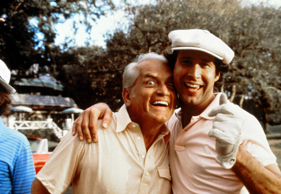 Ted Knight and Chase in 'Caddyshack' (Photo: Orion Pictures/Courtesy: Everett Collection.)