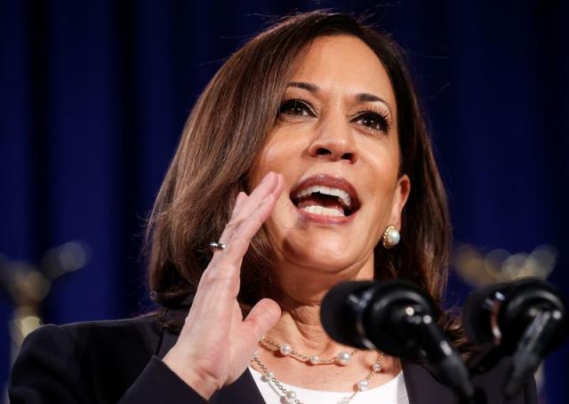 Kamala Harris condemns looting, violence in wake of police shooting