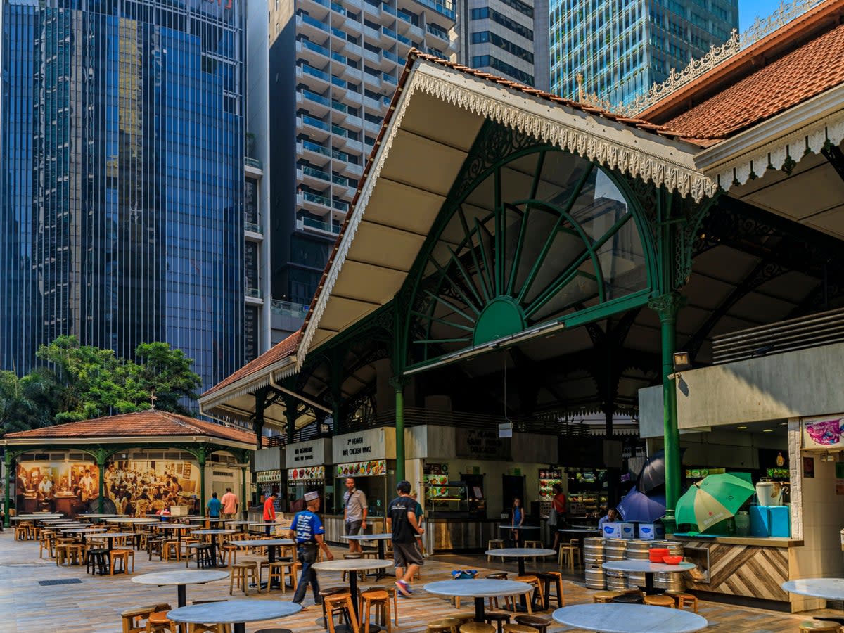 Hawker centres are a deep part of Singapore traditions (and home to delicious food) (Getty Images)