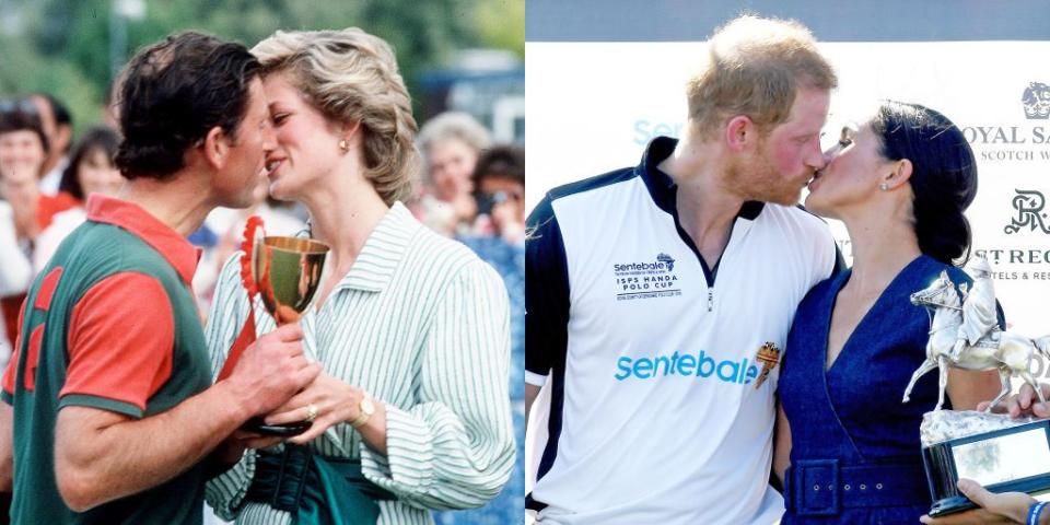 Viewers might find parallels between Diana and Meghan.