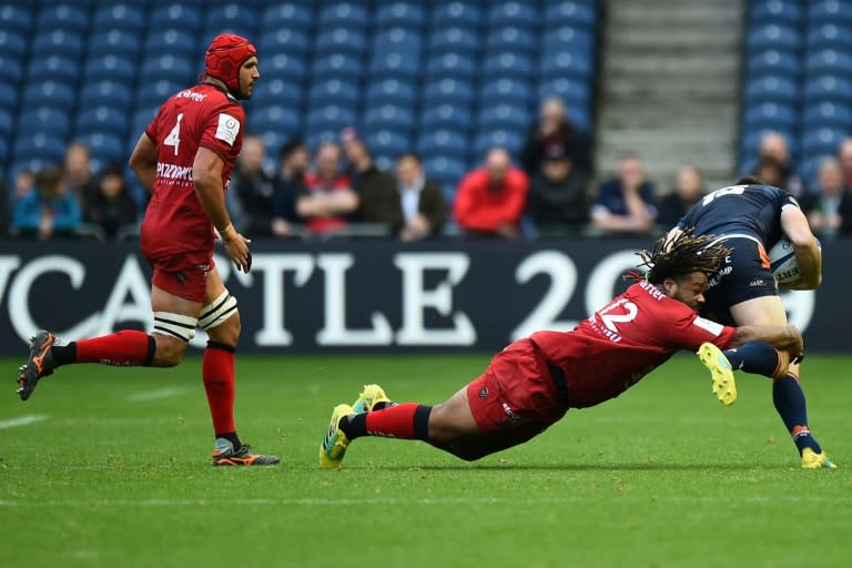 Mathieu Bastareaud returned but despite his efforts, such as tackle on Edinburgh full-back Blair Kinghorn, Toulon lost again