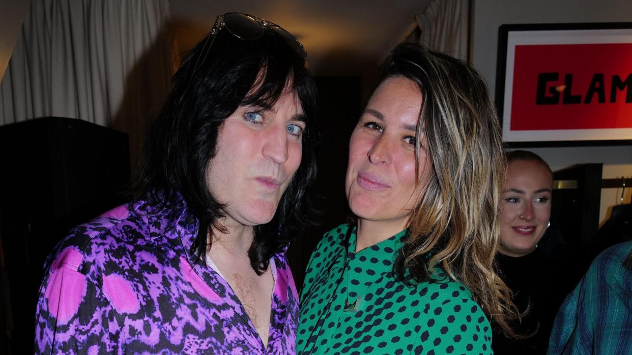 Noel Fielding and Lliana Bird at Fashion Designer Bella Freud's Birthday Party, London, UK - 18 Apr 2024