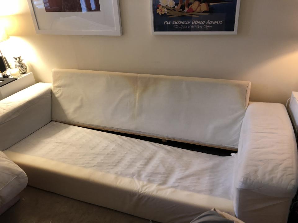 Nasty IKEA sofa